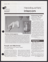 FAA Headquarters Intercom JanuaryJune 1994
