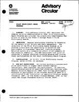 AC 6191G Pilot Proficiency Award Program