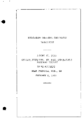 Interstate Commerce Commision Report of the Accident  Investigation Occuring on the CHICAGO MILWAUKEE ST PAUL AND PACIFIC RAILROAD FREDONIA WI