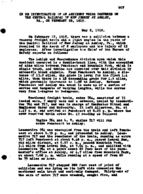 Interstate Commerce Commission Report of the Accident  Investigation Occurring on the CENTRAL RAILROAD OF NEW JERSEY ASHLEY PA