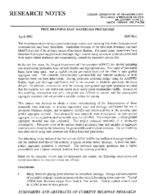 Research notes  free draining base materials properties