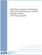 LightDuty Automotive Technology and Fuel Economy Trends 1975 through 2008