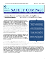 Safety Compass Highway Safety Solutions for Saving Lives  Spring 2010 Volume 4 Issue 1