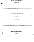 Interstate Commerce Commision Report of the Accident  Investigation Occuring on the PENNSYLVANIA TERRE HAUTE IN