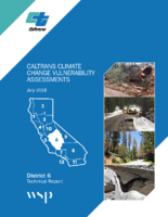 Caltrans Climate Change Vulnerability Assessments District 6
