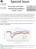 Special Issue  Weekly Traffic Volume Report Interstate Travel for Week No 7