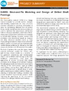 06953 StrutandTie Modeling and Design of Drilled Shaft Footings Project Summary
