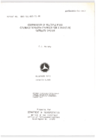 Comparison of Multiple Beam Coverage to Earth Coverage for a Maritime Satellite System