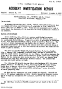 Investigation of Aircraft Accident ALASKA AIRLINES BLYN WASHINGTON 19570302