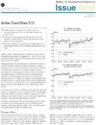 Airline Travel Since 911