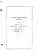 Interstate Commerce Commision Report of the Accident  Investigation Occuring on the MISSOURI PACIFIC RAILROAD RIVERSIDE MO