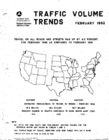 Traffic Volume Trends February 1992