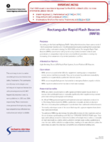 Rectangular Rapid Flash Beacon RRFB summary