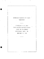Interstate Commerce Commision Report of the Accident  Investigation Occuring on the UNION PACIFIC RAILROAD FARLEY OREG