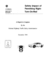Safety Impact of Permitting RightTurnonRed A Report to Congress