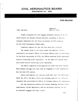 Air Travel Consumer Report May and June 1972