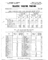 Traffic Volume Trends April 1958
