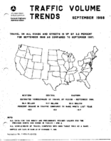 Traffic Volume Trends September 1988