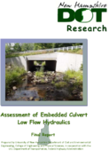 Assessment of Embedded Culvert Low Flow Hydraulics