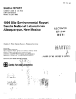 1996 Site Environmental Report Sandia National Laboratories Albuquerque New Mexico