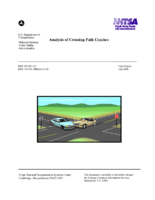 Analysis of crossing path crashes