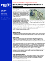 Field Load Testing of Shallow Foundations in Florida Limestone Phase II Brief