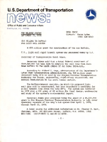 US Department of Transportation News Office of Public and Consumer Affairs UMTA 7857 50 Million to Buffalo for Light Rail System