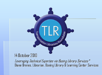 Leveraging Technical Expertise via Boeing Library Services