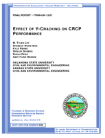 Effect of Ycracking on CRCP Performance