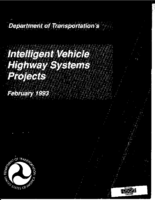 Intelligent Vehicle Highway Systems Projects 1993