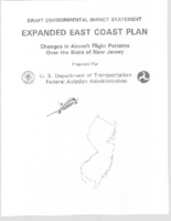 Draft Environmental Impact Statement Expanded East Coast Plan Changes in Aircraft Flight Patterns Over the State of New Jersey