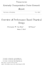 Overview of Performance Based Practical Design