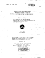 Emissions and Fuel Economy of a Detroit Diesel 671 Engine Burning a 10Percent WaterInFuel Emission