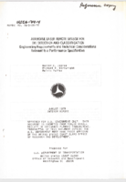 Airborne Laser Remote Sensor for Oil Detection and Classification  Engineering Requirements and Technical Considerations Relevant to a Performance Specification