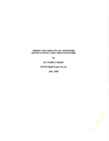 Short Line Impacts on Customer Service Levels for Grain Shippers