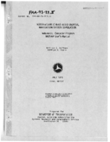 North Atlantic NAT aided inertial navigation system simulation volume II computer program NATNAV users manual
