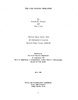 The Void Spacing Indicator