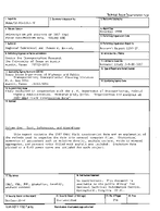 Organization and Analysis of 1987 HMAC Field Construction Data Volume One