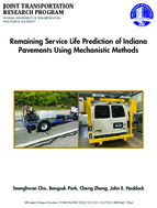 Remaining Service Life Prediction of Indiana Pavements Using Mechanistic Methods