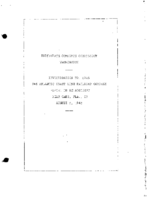 Interstate Commerce Commision Report of the Accident  Investigation Occuring on the ATLANTIC COAST LINE RAILROAD OAKS FL