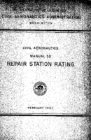 CAM 52 Repair Station Certificate 1941