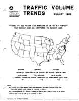 Traffic Volume Trends August 1989