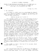 Interstate Commerce Commision Report of the Accident  Investigation Occuring on the LOUISVILLE AND NASHVILLE RAILROAD WADSWORTH AL