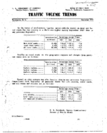 Traffic Volume Trends September 1949