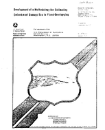 Development of a Methodology for Estimating Embankment Damage Due to Flood Overtopping