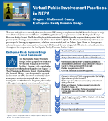 Virtual Public Involvement Practices in NEPA Oregon  Multnomah County Earthquake Ready Burnside Bridge