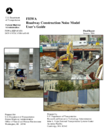 FHWA roadway construction noise model version 10  users guide