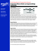 Temperature Effects in MatchCast Segmental Bridge Construction Summary