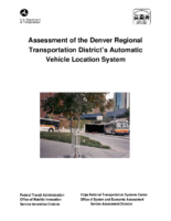 Assessment of the Denver Regional Transportation Districts automatic vehicle location system