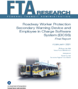 Roadway Worker Protection Secondary Warning Device and Employee in Charge Software System EICSS